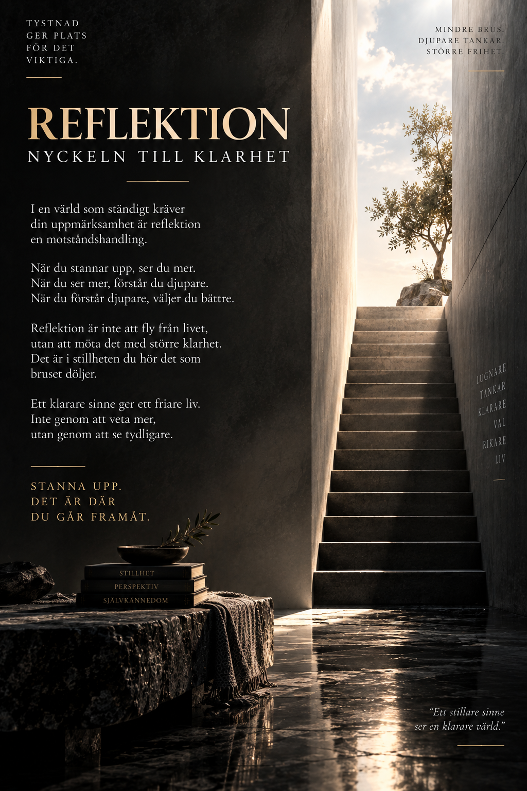 Reflektion – nyckeln till klarhet