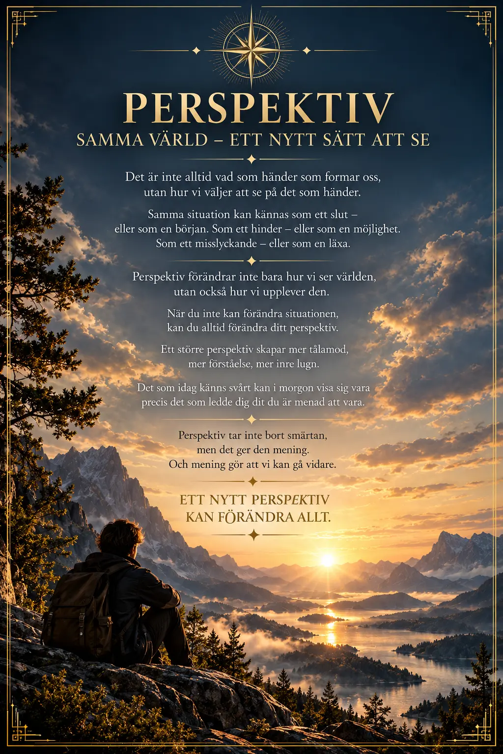 Perspektiv – samma värld, ett nytt sätt att se